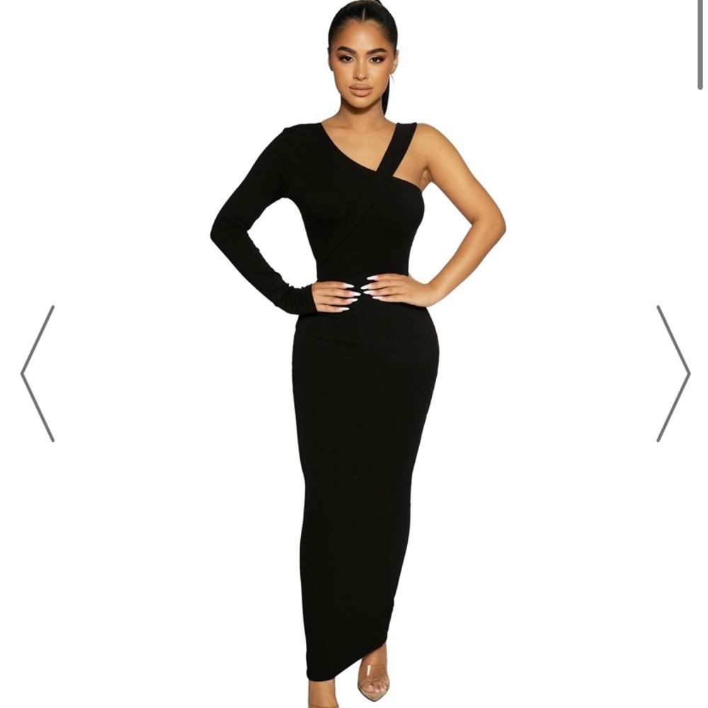 Black Naked Wardrobe Dress